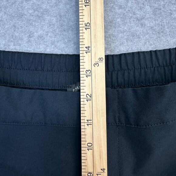 Banana Republic Motion Tech Hybrid Performance Pants Mens 34 Black Elastic Waist - Picture 11 of 13